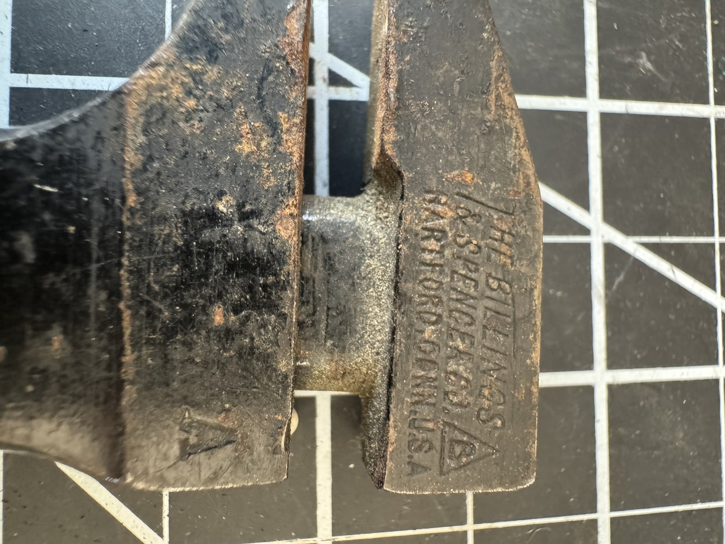 Vintage Billings & Spencer Model A Adjustable Bicycle Wrench – Early 1900s USA