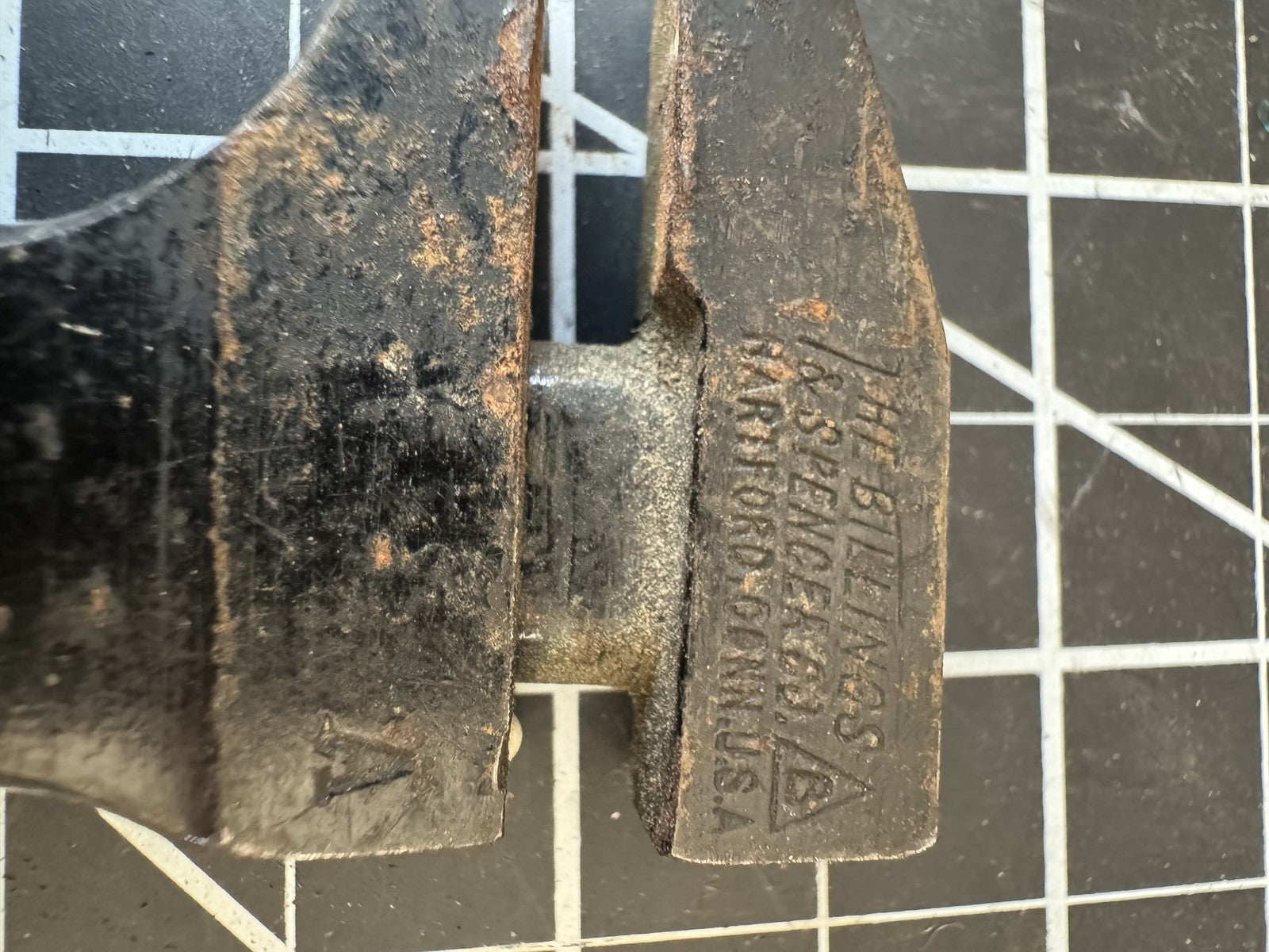 Vintage Billings & Spencer Model A Adjustable Bicycle Wrench – Early 1900s USA