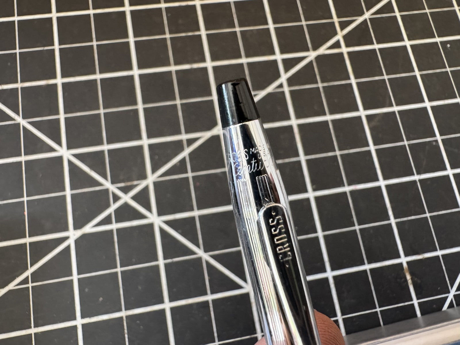 Cross 3501 Chrome Ball Pen & Pencil Set – Vintage, Made in USA