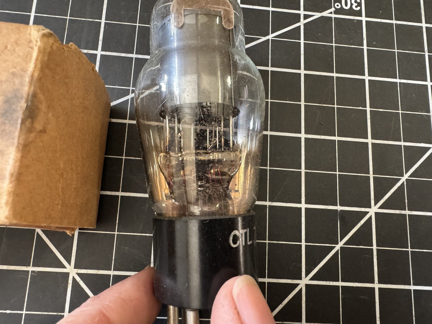 NOS Tung-Sol CTL-77 Vacuum Tube – US Navy Issue – Vintage Electron Tube USA