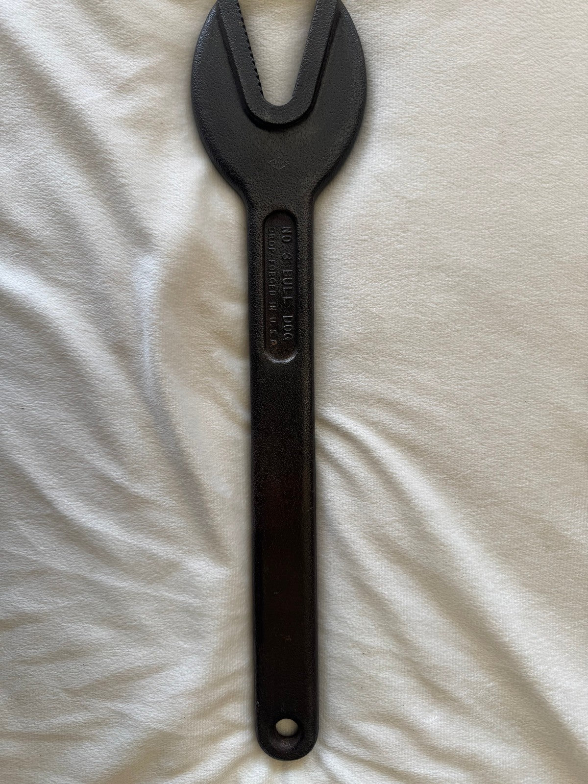 J.H. WILLIAMS No. 3 - BULL DOG WRENCH - U.S.A. VINTAGE