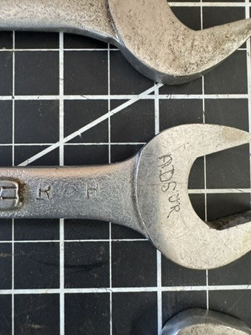 5-Pc Vintage Craftsman V-Series Double Open End Wrench Set – USA – 3/8” to 1”