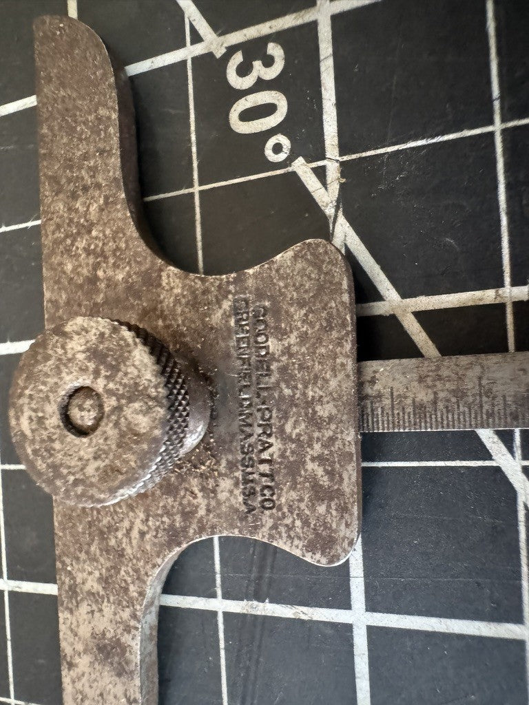 Lot of 4 Vintage Rulers – General No. 301, Niehoff Chicago, Goodell-Pratt 6”, Ad