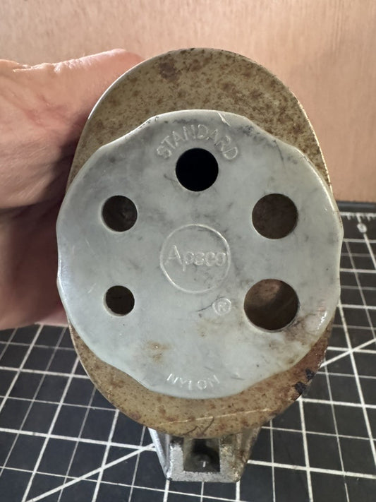 Vintage Apsco Products Giant Pencil Sharpener – 5 Hole Type 3A – USA – Working