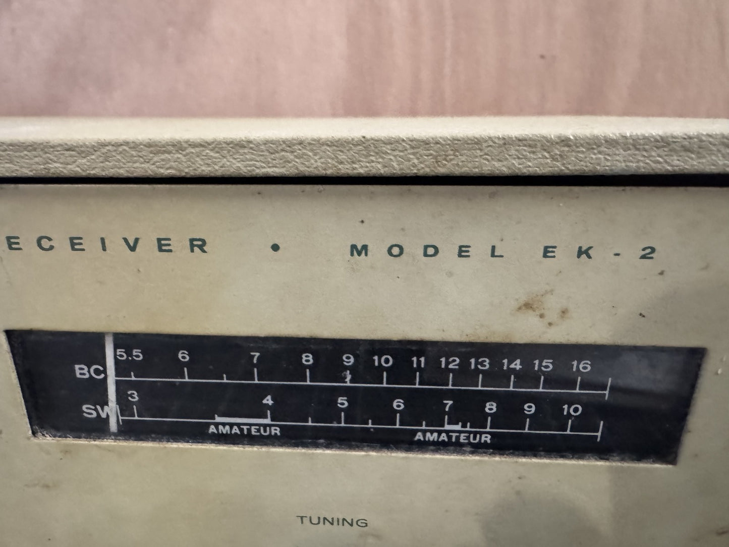 RARE Heathkit EK-2 Broadcast & Shortwave Radio Receiver – Vintage Tube Kit