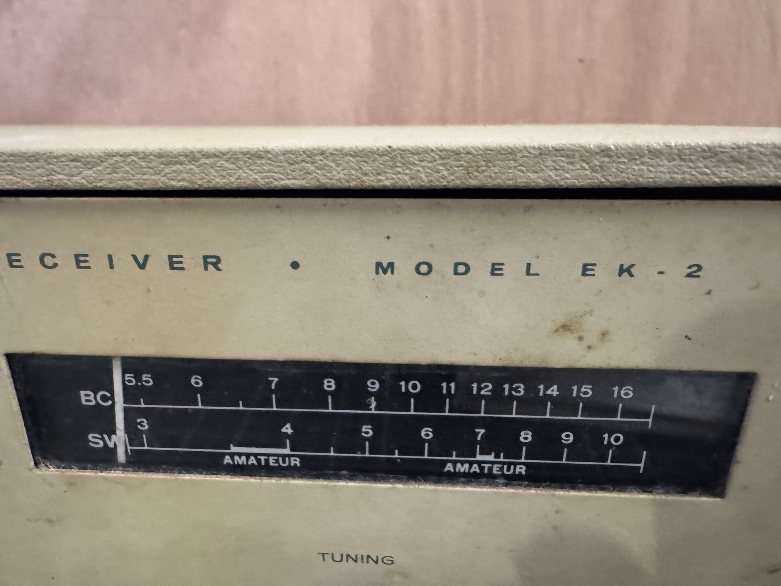 RARE Heathkit EK-2 Broadcast & Shortwave Radio Receiver – Vintage Tube Kit