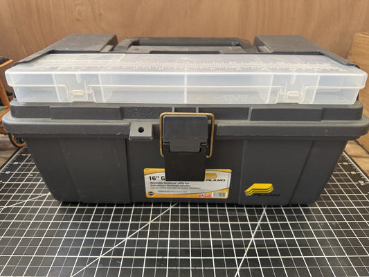 Plano 16” Grab ’N Go Utility Box – Removable Tray, Gently Used