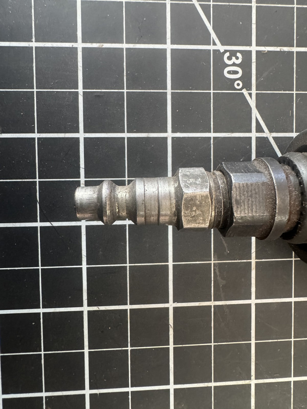 Husky Model H4230 1/4" Angle Die Grinder – 90 PSI Max, Used