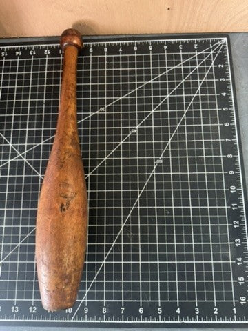 Vintage A.G. Spalding Wooden Juggling Pin – Solid Wood – 1 lb – 16” Tall