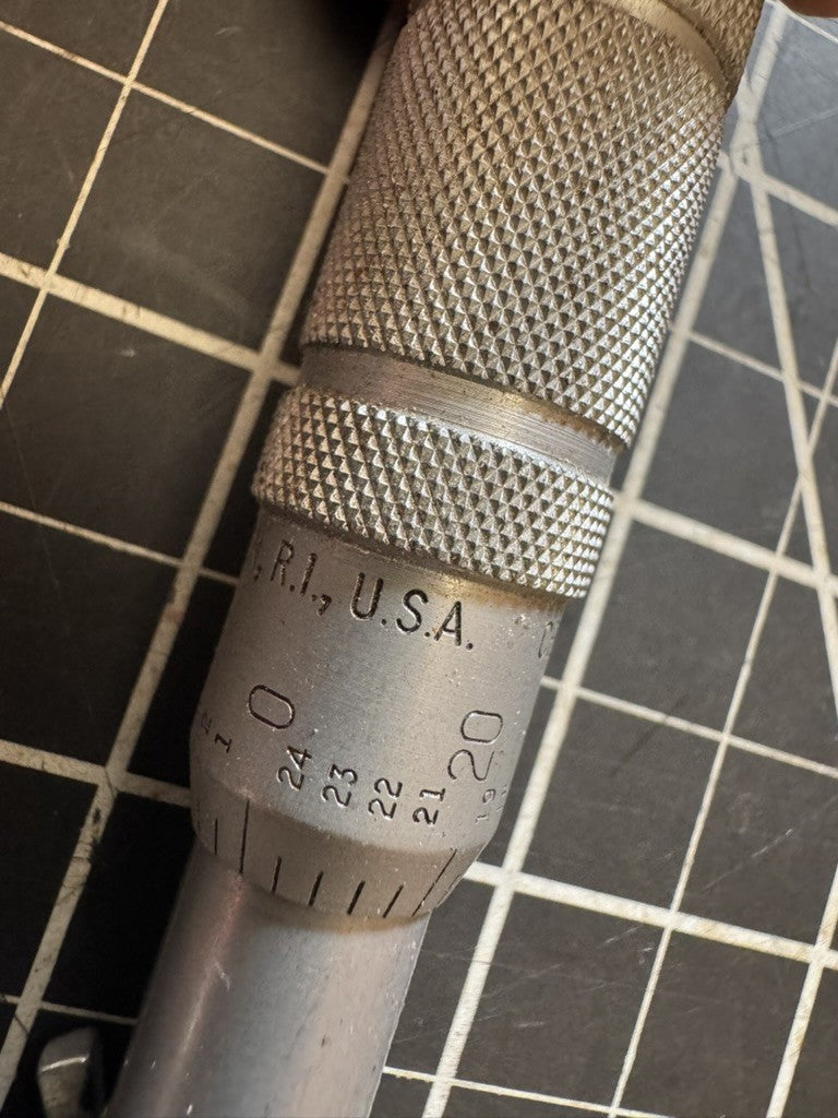 Vintage Central Tool Co. Supreme Micrometer 0–1”