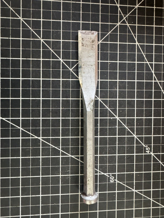 Vintage Craftsman 1-1/4” Wide, 8.5” Long Steel Chisel – USA