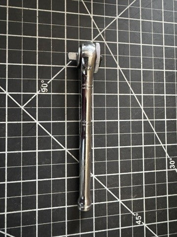 Vintage Craftsman 1/4” Drive Thumb Wheel Tri-Wing Ratchet 943795 – USA