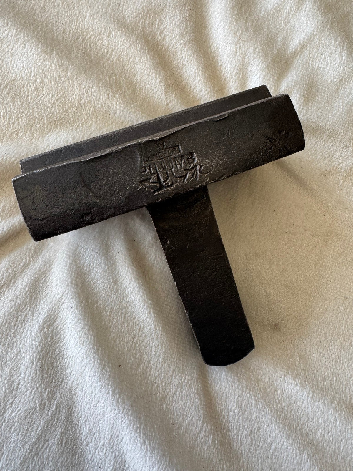 Vintage Anchor Anvil Hardie 1 1/4 - Blacksmith Tool
