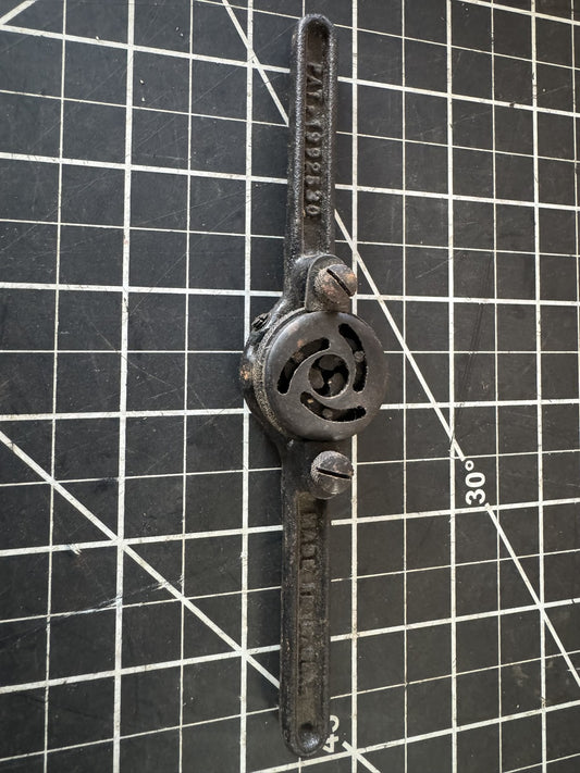 Vintage Greenfield Mass. O.K. Die Holder Wrench – Pat. No. 1992520 – Machinist