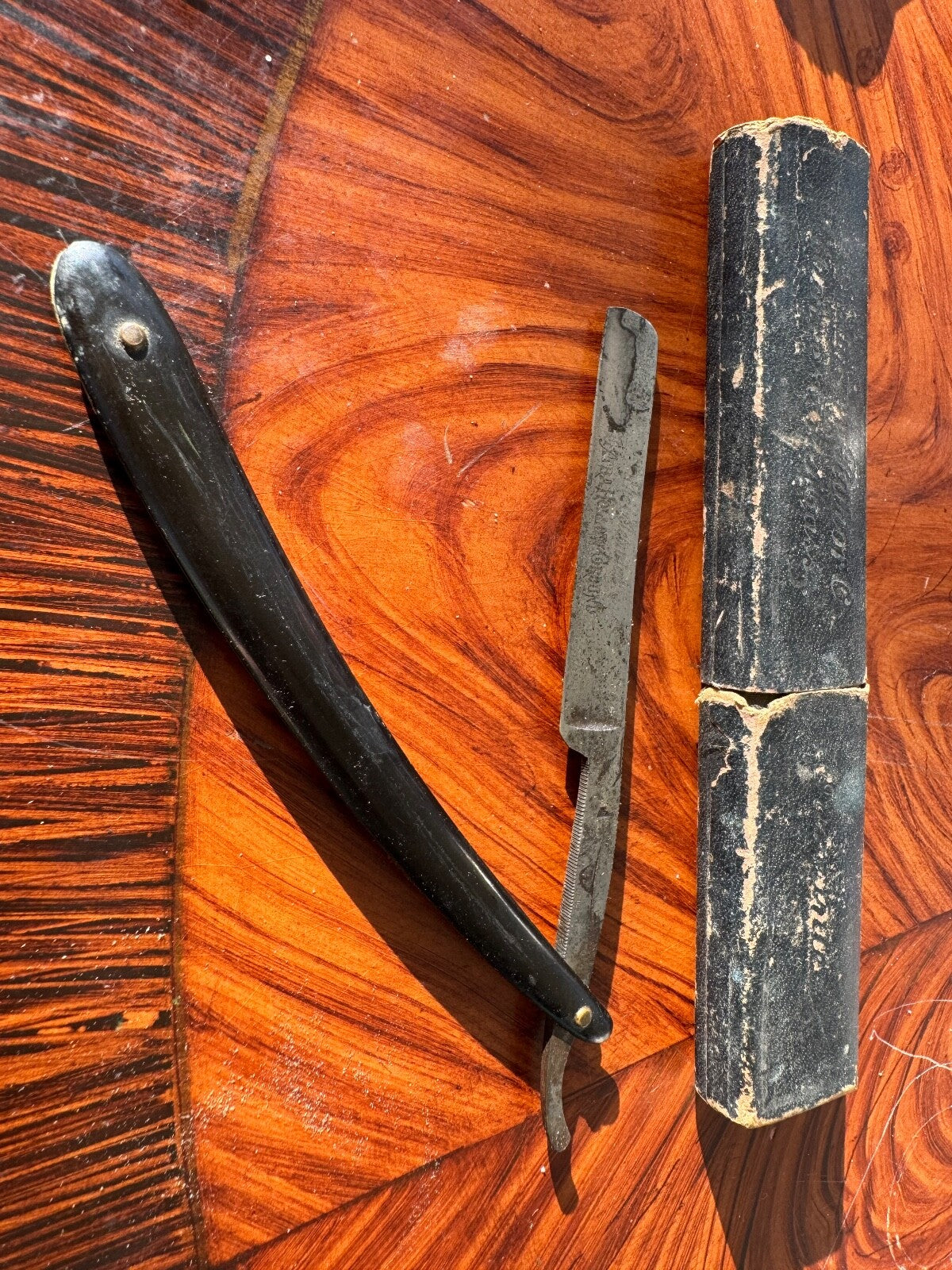 George Wostenholm and Sons Celebrated IXL Straight Razor "Extra Hollow Ground"