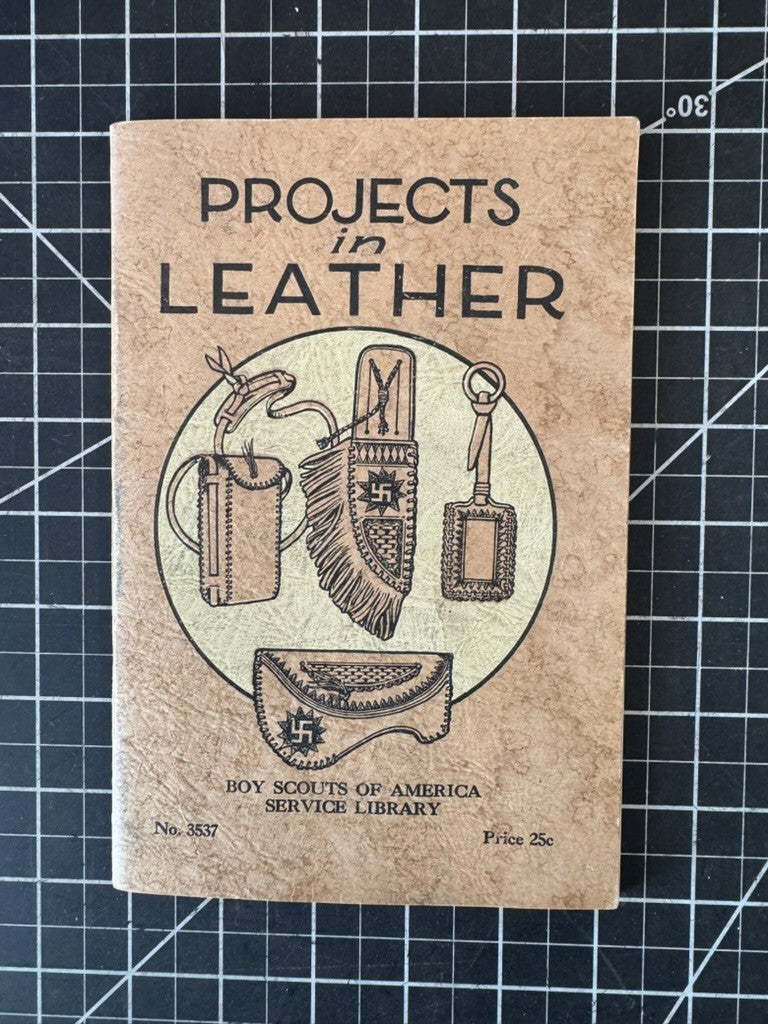 Projects in Leather – Boy Scouts of America Service Library No. 3537 – May 1939
