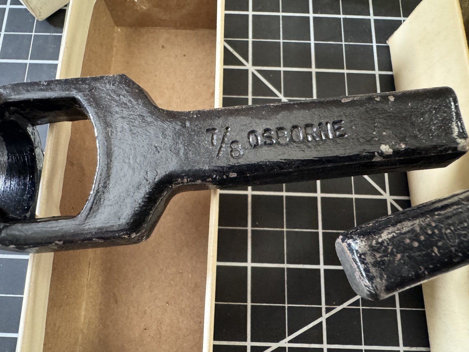 Lot of 3 Osborne No. 149 Arch Punches – 1/2", 7/8", 1" – Vintage w/ Boxes