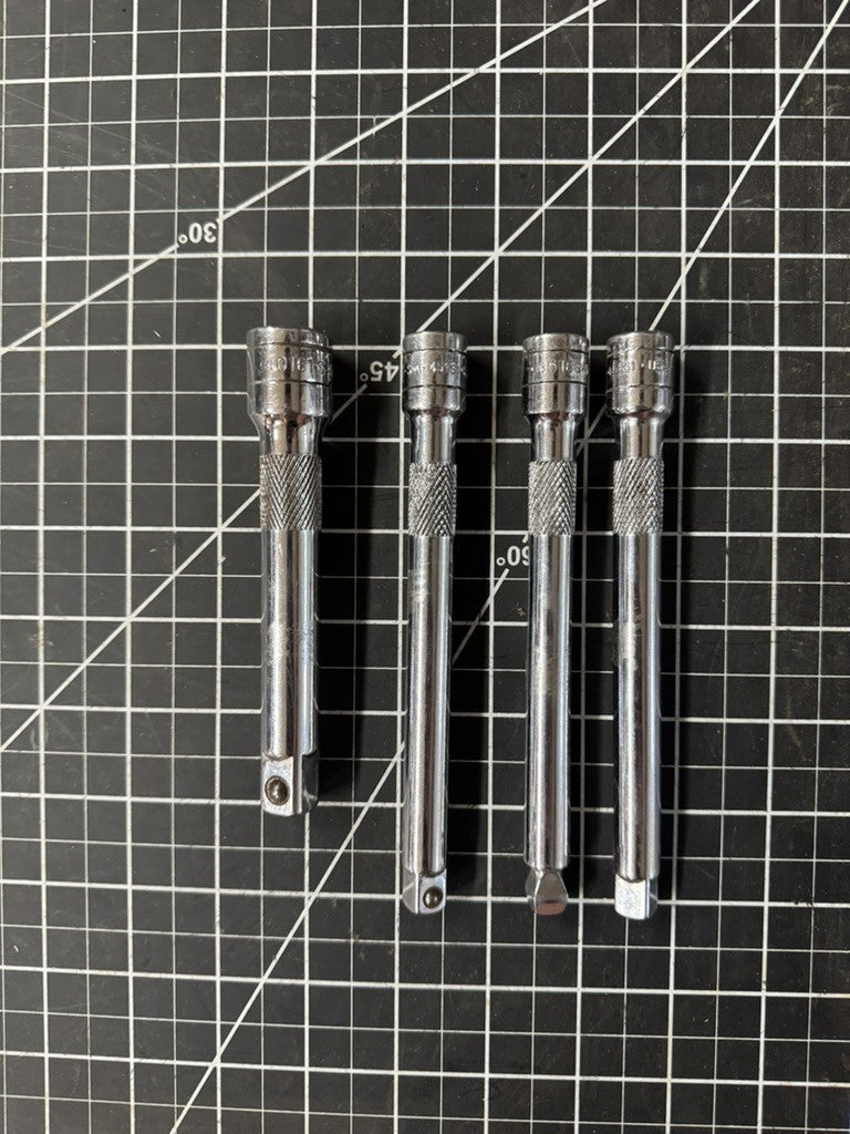 S-K Tools 4pc 3/8” Drive Wobble Extension Set – USA