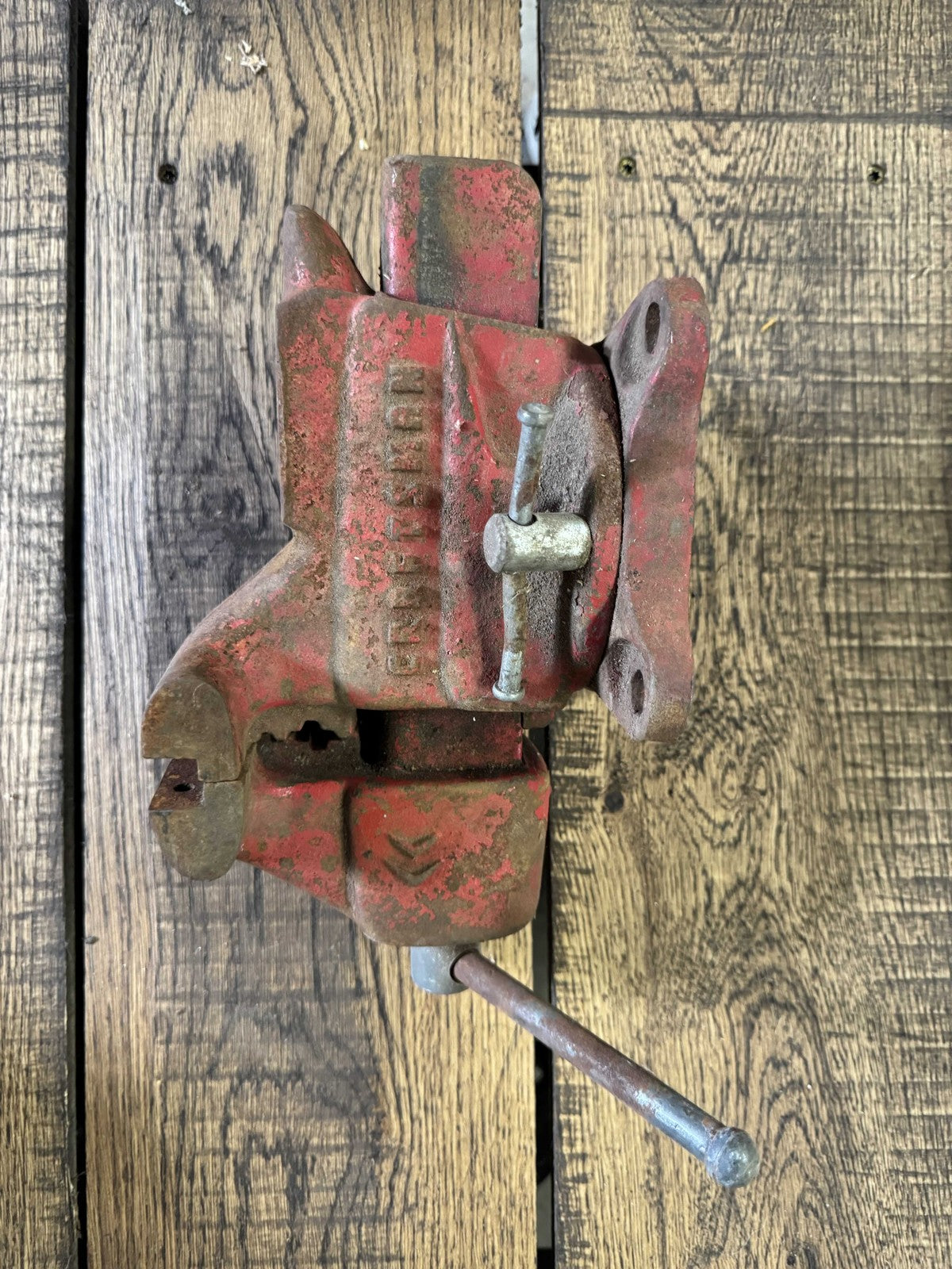 Vintage Craftsman 506-51801 Swivel Base Bench Vise – 3-3/8” Jaws, USA