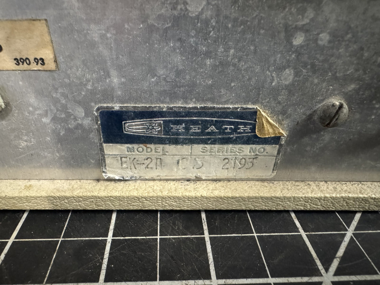 RARE Heathkit EK-2 Broadcast & Shortwave Radio Receiver – Vintage Tube Kit