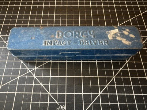 Manual Vintage DORCY Vessel Impact Driver No. 2500N w/ Original Metal Case