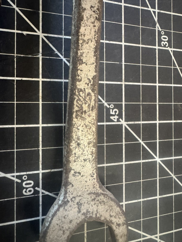 Lot of 3 Vintage Ford Hand Tools – Adjust Monkey Wrench & Combination Wrenches