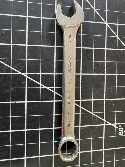 Matco Tools WC162 Combination Wrench – 1/2” 12-Point – Made in USA
