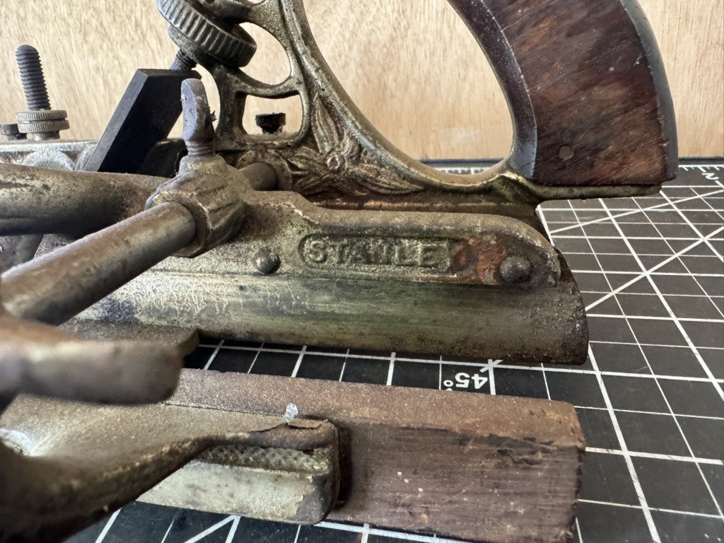 Antique Stanley No. 45 Combination Plane – Stanley Rule & Level Co. – Pat. 1884