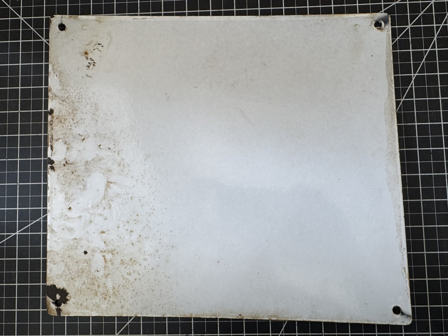 Vintage “Mobil Premium” Porcelain Gas Pump Plate Sign – Gas & Oil Advertising