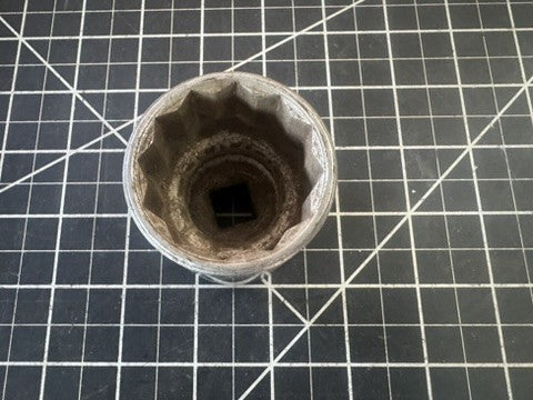 Proto Professional USA #5446 Socket – 1-7/16” 12-Point 1/2” Drive – Shallow