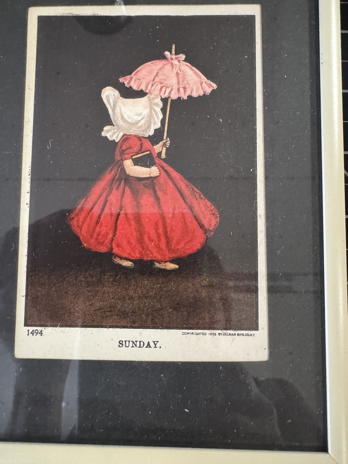 1905 Mulberry Bush Rhyme “This is the Way” Lot – Mugs, Prints & Postcards