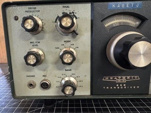 Vintage Heathkit HW-101 Ham Radio SSB Transceiver – Untested - READ