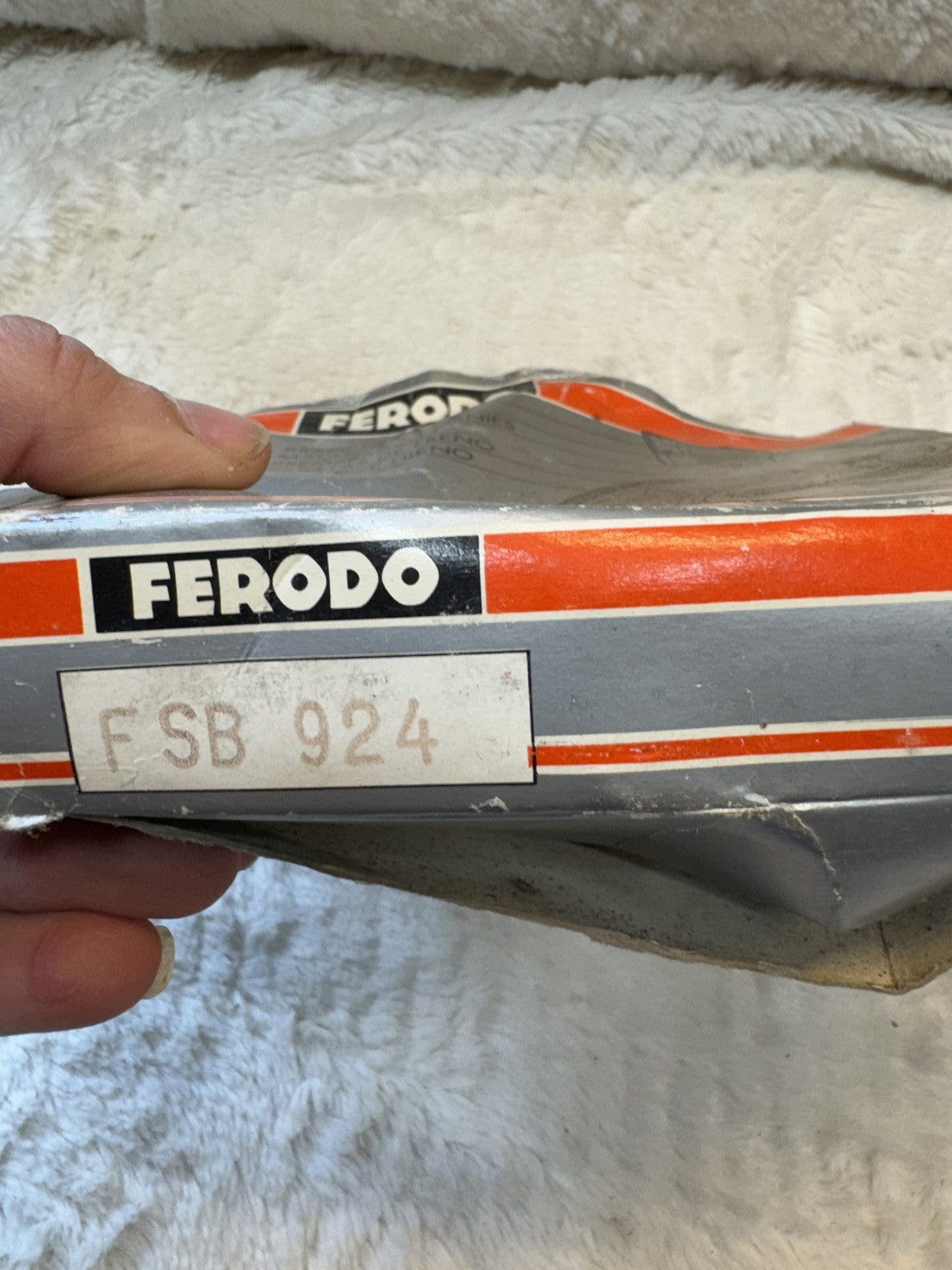 Vintage Ferodo MCD 2 Brake Shoes – 65-5901 Motorcycle Part