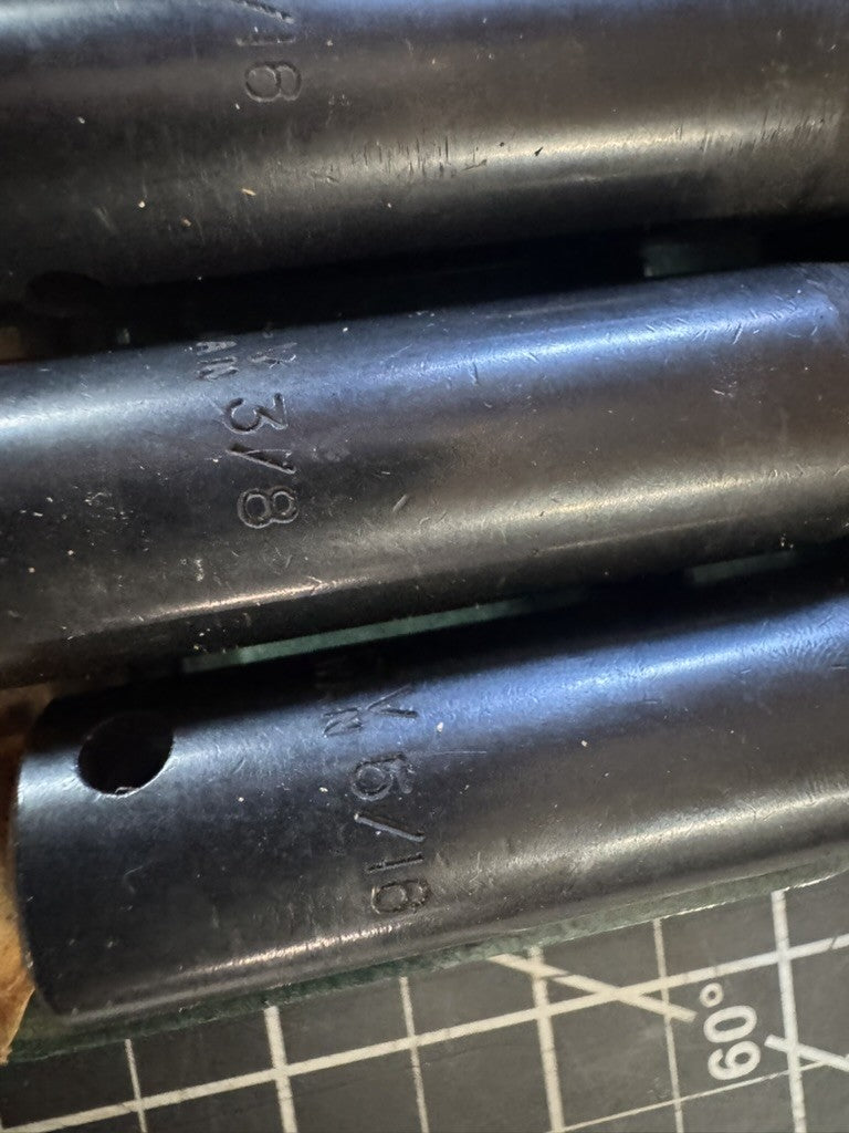 Vintage CR-V 8-Pc Deep Impact Socket Set – 3/8” Drive 6-Point – 2.5” Long