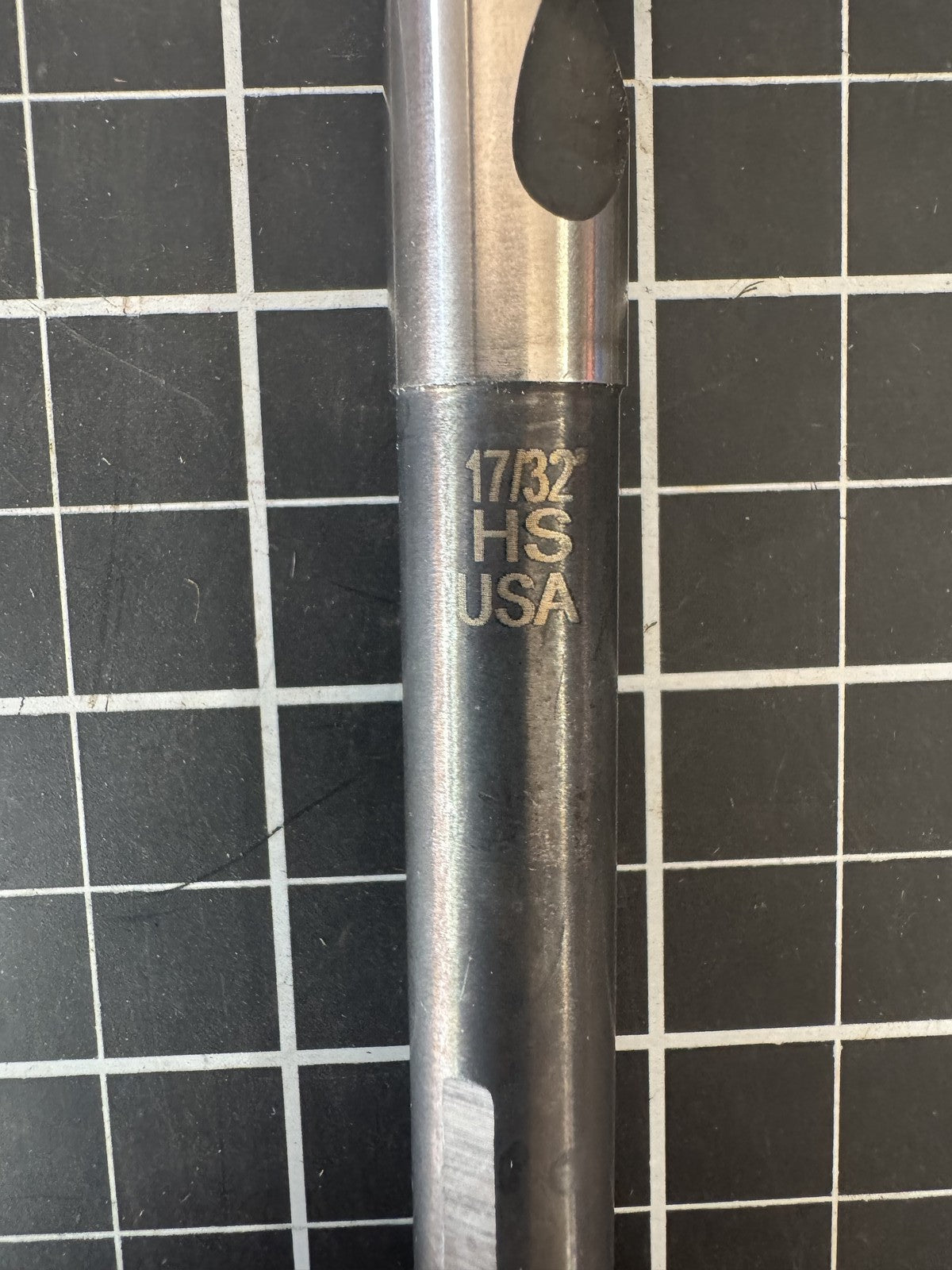 Snap-on 17/32" 1/2" Reduced Shank Drill Bit – NOS USA HSS 118° Point