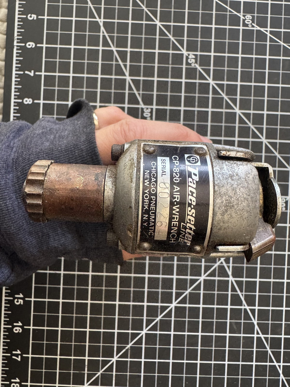 Chicago Pneumatic CP-820 Pace-Setter 3/8" Air Wrench – Vintage USA