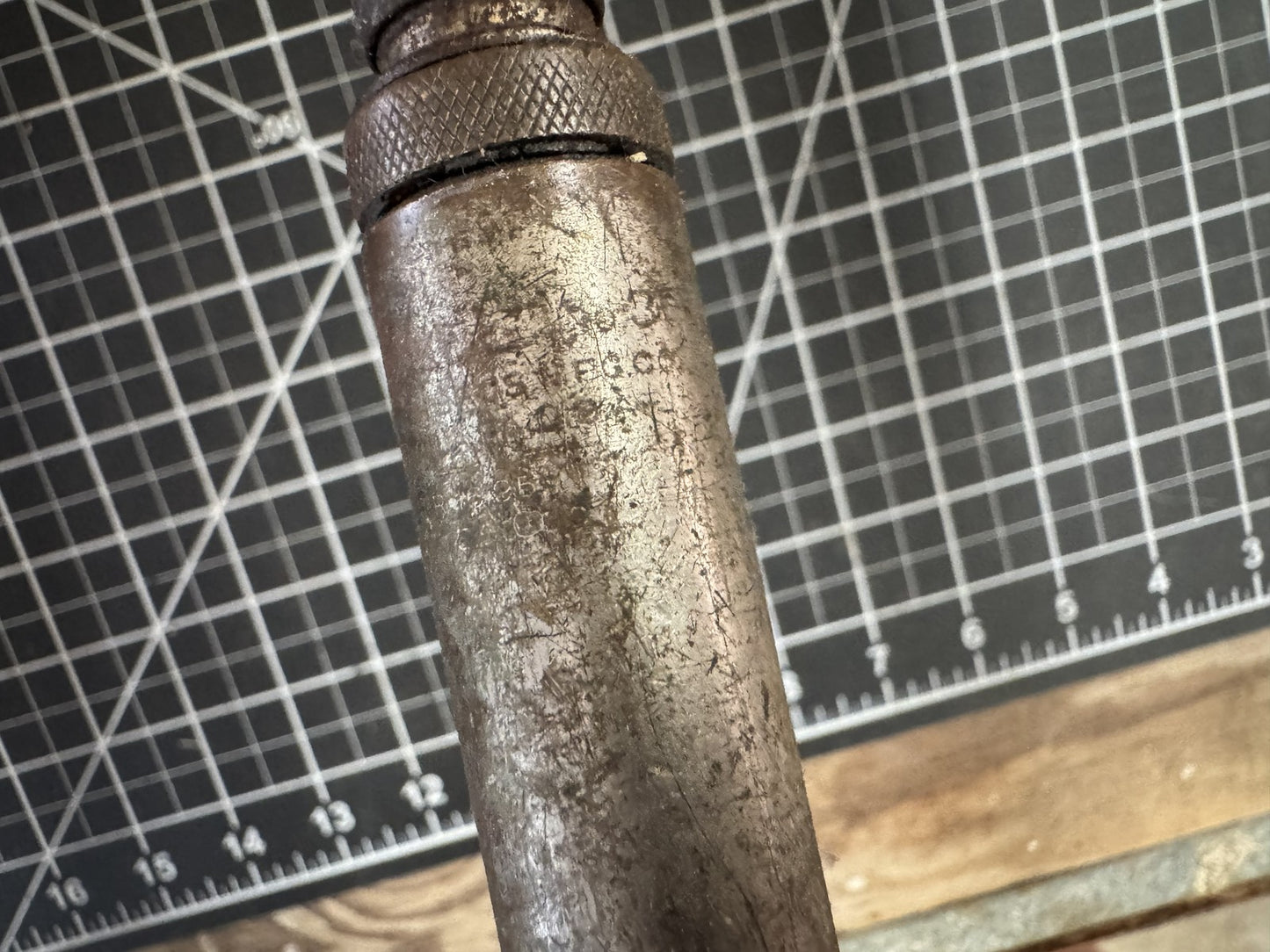 2 Stanley Yankee Ratchet Screwdrivers – 130A Plastic Handle & Wood Handle w/ Bit