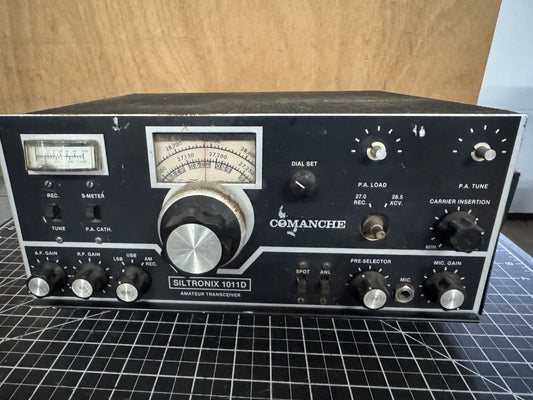 Comanche Siltronix 1011D Amateur Transceiver – Untested – Ham Radio