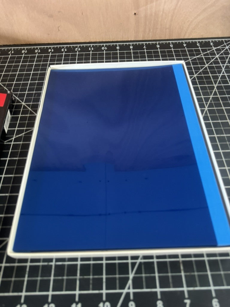 3M Transparency Film PP2204 – For Plain Paper Copiers – Black Image on Blue