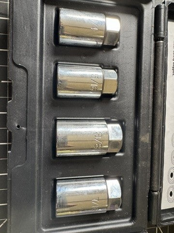 Vintage Evercraft SAE 4pc Stud Puller Set No. 776-9184 – 3/8” & 1/2” Drive