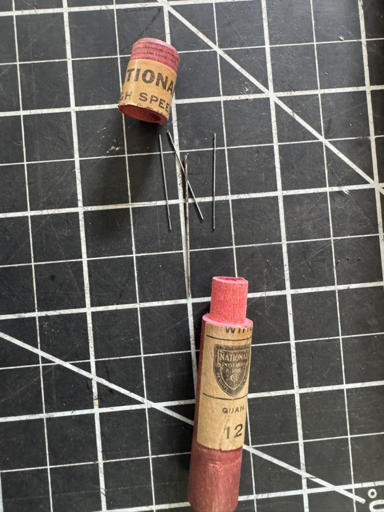 Lot of 2 Vintage Drill Cases – Cleveland No. 2510 (3/8”) & National No. 208