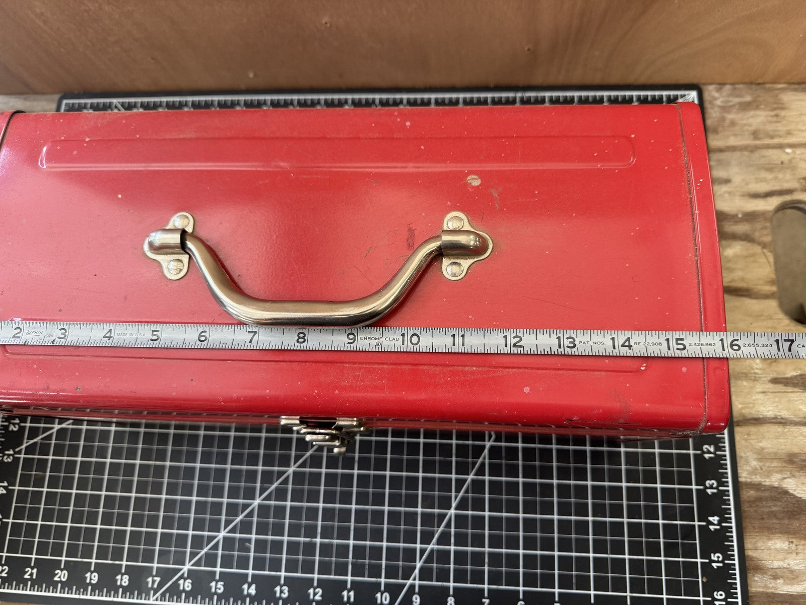 Stack-On R-316 Flat Top Tool Box – 16” w/ Removable Tray, USA