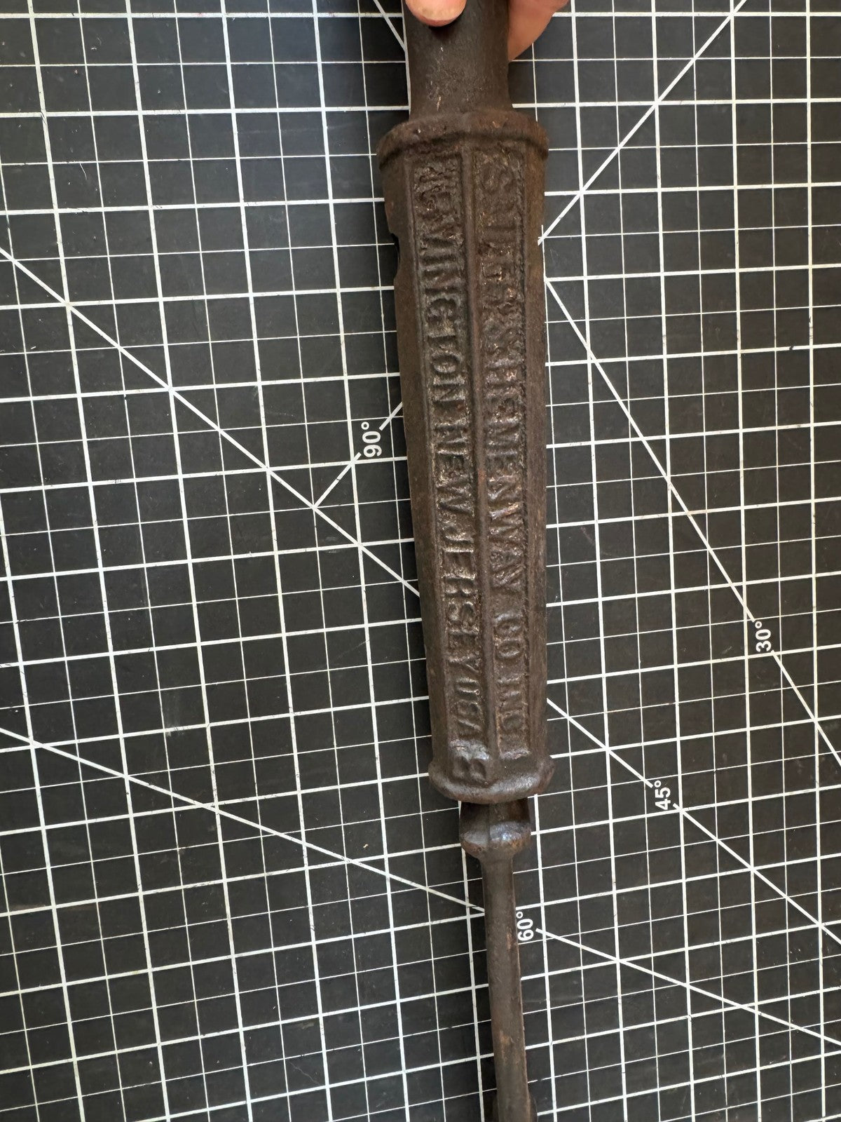 Antique Crescent Tool Co. Giant Trade Mark No. 1 Nail Puller – Jamestown NY, USA