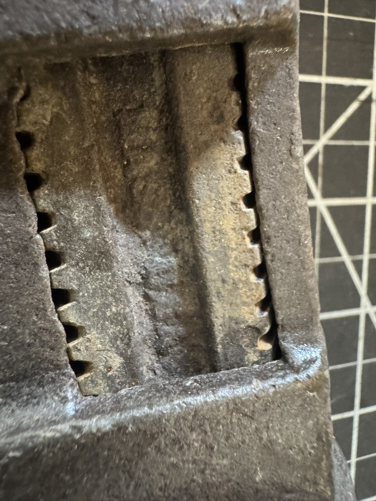 Vintage 16” Adjustable Wrench – Marked “Wabash R.R.” – Solid Metal Handle