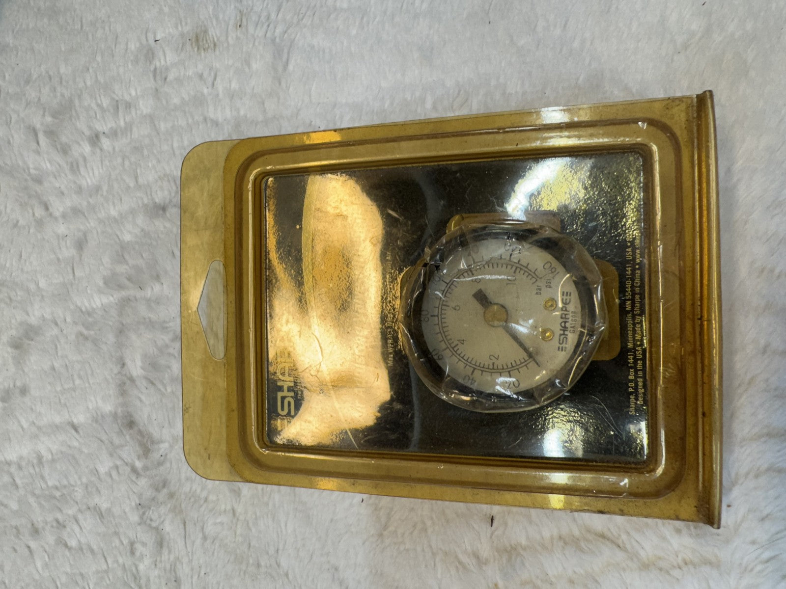 Sharpe 2210 Air Regulator Valve w/ Gauge 0–160 PSI – New in Packag