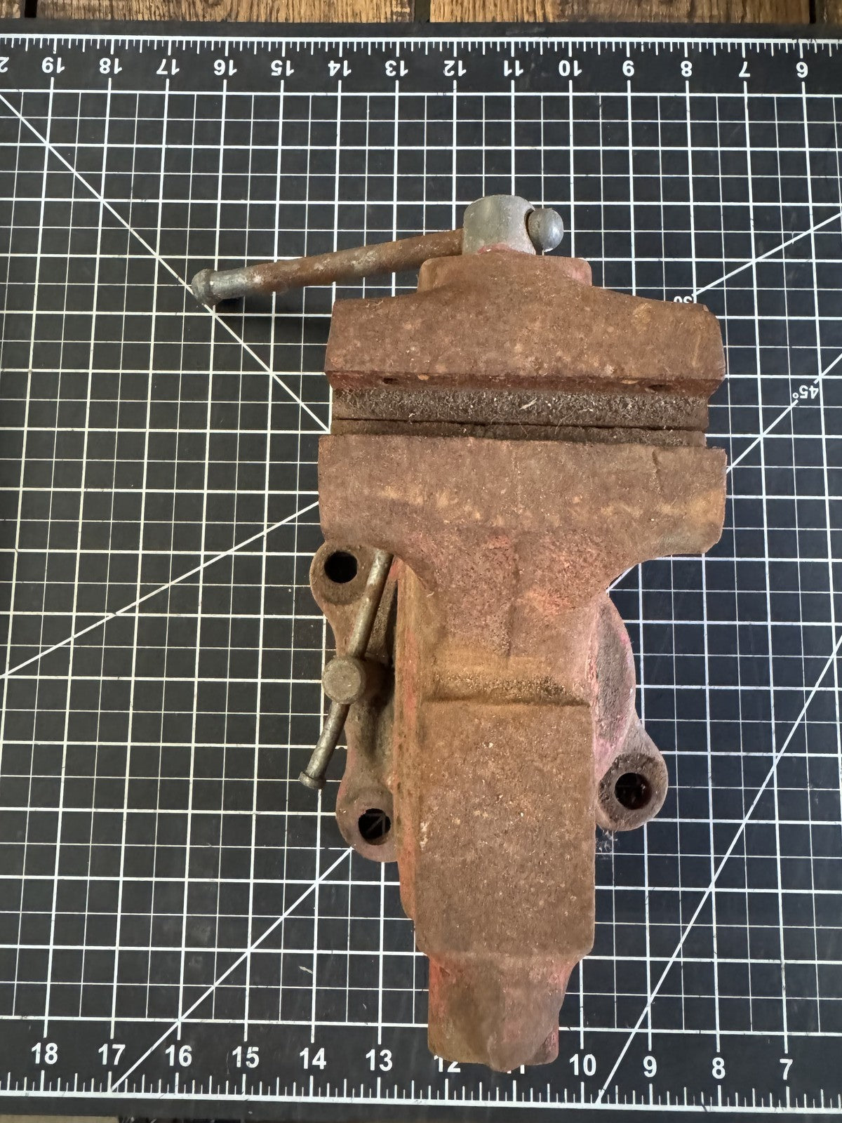 Vintage Craftsman 506-51801 Swivel Base Bench Vise – 3-3/8” Jaws, USA