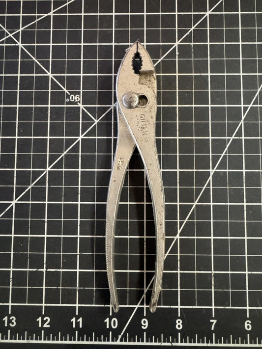 Vintage Giller 8” Slip Joint Pliers – Made in USA