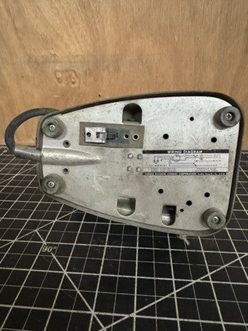 Vintage 1950s Turner 254C Chrome CB / Ham Radio Microphone – Art Deco MCM