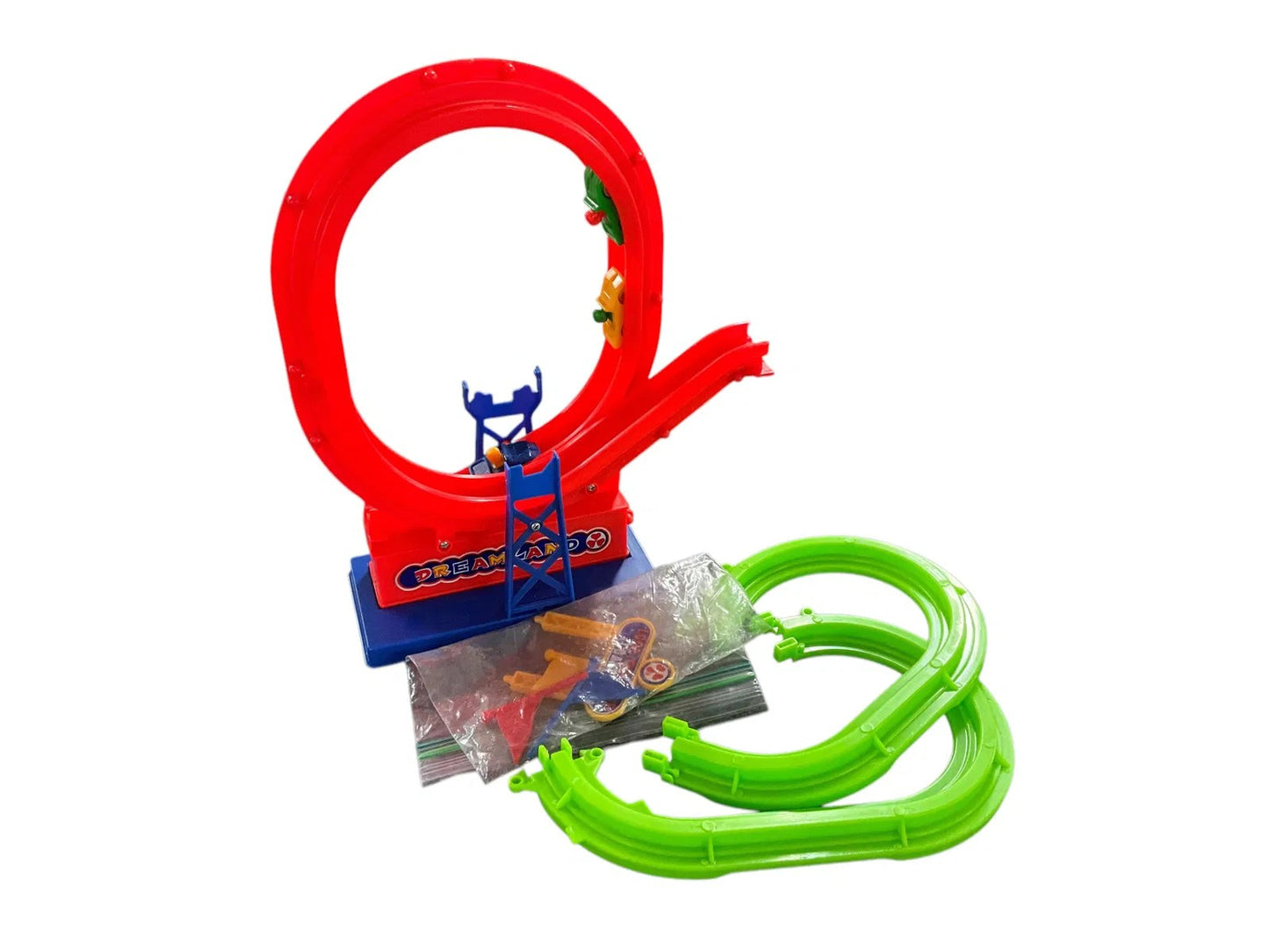 Loop-The-Loop Coaster - 1980s Battery Operated Toy SA-153 / Not Tested