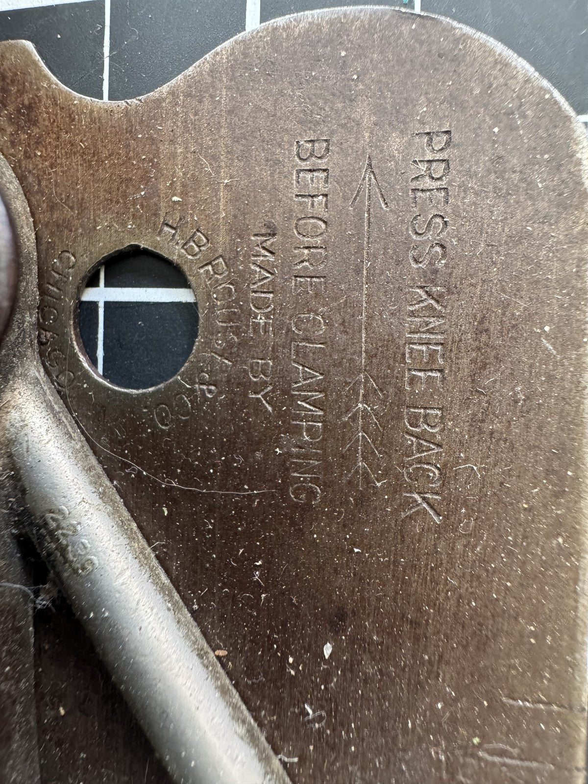 Vintage H.B. Rouse & Co Improved Standard Job Stick – Chicago, RARE